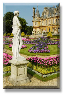 South front & parterre Waddesdon Manor 